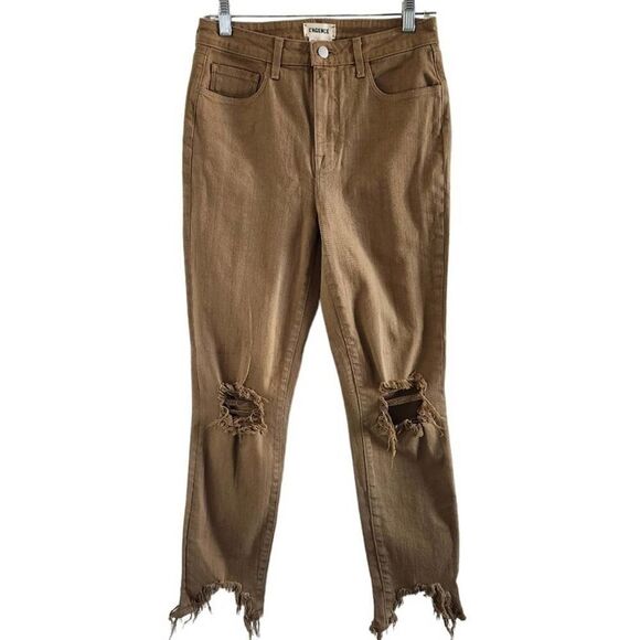 𝅺L'AGENCE High Line High Rise Skinny Destroyed Size 27 - Picture 1 of 7